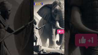 Ancient Egyptian Construction Elephant🐘🐘ancientegypt ai pyramidsofegypt shorts respect viral👀 [upl. by Zat]