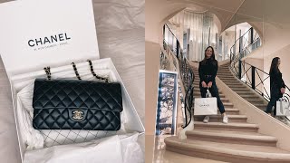 Buying my first Chanel bag in Paris  31 Rue Cambon [upl. by Ulphia]