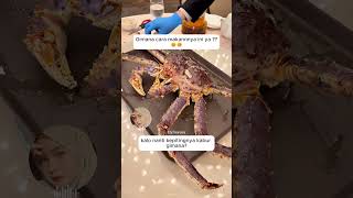 Kepiting jumbo kabur pas mau dimakan [upl. by Ahsar]