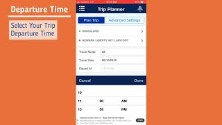 How To Use NJ TRANSIT Trip Planner [upl. by Llenram510]