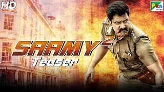 Saamy²  Official Hindi Dubbed Movie Teaser  Vikram Keerthy Suresh Aishwarya Rajesh [upl. by Haroun]