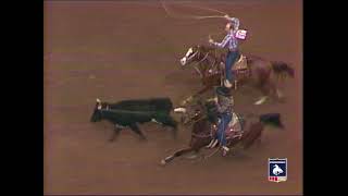 1981 NFR Round 1 David Motes  Dennis Watkins [upl. by Ynaffat]