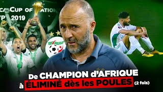 🇩🇿 Comment l’ALGERIE est passée de CHAMPION D’AFRIQUE à éliminée dès les poules de la CAN [upl. by Nosyd72]