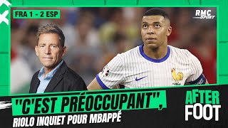 France 12 Espagne  quotCest préoccupantquot Riolo inquiet du niveau de Mbappé [upl. by Eniak]