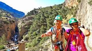 5 18 Day 32 西班牙 國王步道  El Torcal Natural Park健行  石泉湖 Laguna de  Fuente de Piedra 火鶴鳥 [upl. by Kanya]