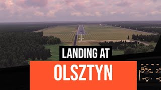 XPlane 12  Wizz Air A321 Landing at OlsztynMazury Airport EPSY [upl. by Salangi]