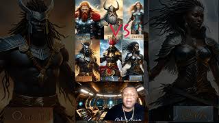 Most Powerful Gods  Odin Thor Freya vs Ogun Shango and Oya norsemythology yoruba africa [upl. by Aix]