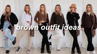 10 BROWN OUTFIT IDEAS [upl. by Adnana]