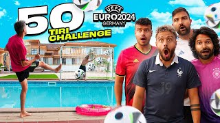 ⚽ EURO 2024 50 TIRI FOOTBALL CHALLENGE in VILLA ELITES [upl. by Stoll]