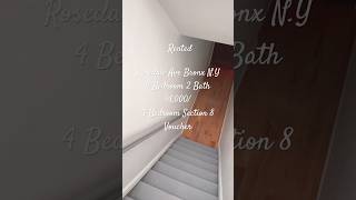 Rosedale Ave Bronx 4 Bedroom 2 Bath 4 Bedroom Section 8 Voucher Welcome [upl. by Liane567]