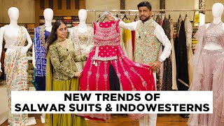 New Trends of Salwar Suit amp Indian Dresses 2024  Wedding Guest Outfits [upl. by Kerat921]