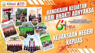 RANGKAIAN KEGIATAN DALAM RANGKA HARI BHAKTI ADHYAKSA KE  64 TAHUN 2024 [upl. by Juliet594]