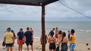 CASAL DE TURISTAS MORRE AFOGADO EM CABRÁLIA RadarNews [upl. by Onfre570]