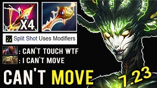 NEW CRAZY ITEM All Team Knockback Cant Move Ballista Medusa Rapier Throne Defense vs AM Dota 2 [upl. by Yates]