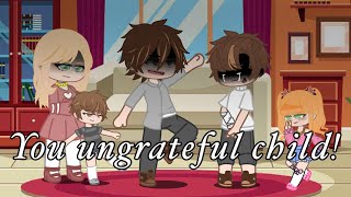 Your such a ungraful child  gacha club  aftons [upl. by Anoek]