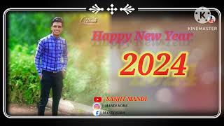 Happy New Year 2024Santali video2024 [upl. by Clo]