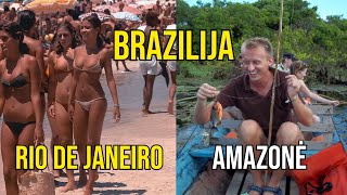 Kelionė į Braziliją Nuo Amazonės džiunglių iki Rio De Janeiro linksmybių [upl. by Adaj]