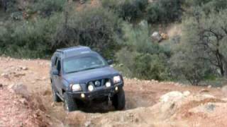 Xterra on Backroad to Crown King  MadManX [upl. by Lymann342]