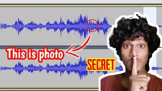 How to hide image in audio file  send secret message in audio  Steganography [upl. by Corbin]