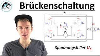 BRÜCKENSCHALTUNG – Brückenspannung berechnen  Elektrotechnik [upl. by Brause441]