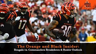 Bengals vs Washington Breakdown and Roster Outlook [upl. by Leunammi383]