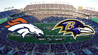 Madden 25 Gameplay Baltimore Ravens VS Denver Broncos NFL Regular Season Week 9 [upl. by Culosio]