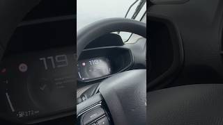 Citroen Basalt Top Speed Test  190 KMH [upl. by Ottillia]