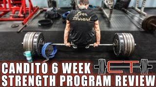 Jonnie Canditos 6Week Strength Program Is Legit Detailed Review [upl. by Jolynn]