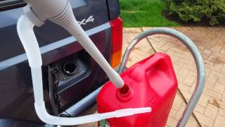 Gas Siphon Pump battery powered [upl. by Rurik]