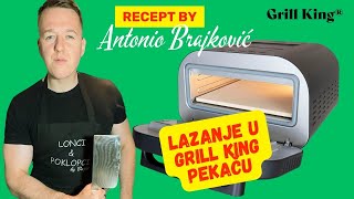 Lazanje u Grill King pekaču by Antonio Brajković [upl. by Nosirb]