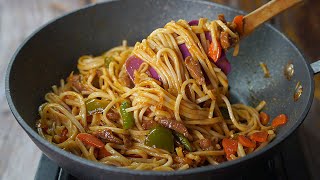 Make This Dinner Recipe And Youll Be Amazed Simple And Easy Dinner Idea  Beef Pasta [upl. by Enilatan254]