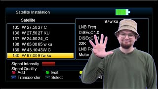 How To Add A Satellite And A Transponder  Free Satellite TV Free To Air [upl. by Inttirb432]