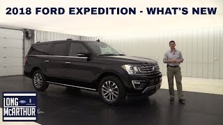 2018 FORD EXPEDITION REVIEW  WHATS NEW [upl. by Assilanna]