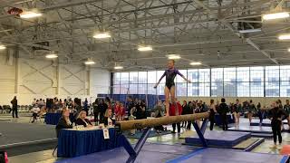 2020 Cascadian Team Challenge  Beam  Olivia Choi Level 8  96 1st Place [upl. by Peri]