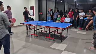 Cybage TT Quarters Set 2 AniketAbhishek VS Nitin Shiv [upl. by Halley20]