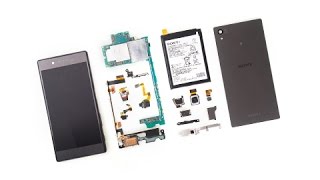 Sony Xperia Z5 Dual DisassemblyTeardown [upl. by Eikcuhc413]