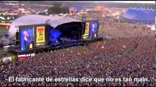 The Killers  Spaceman subtitulado T In The Park 13 [upl. by Yniffit246]