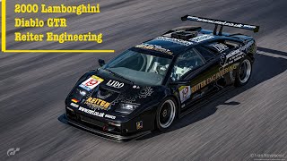 GT7  Lamborghini Diablo GTR  Reiter Engeneering  Livery [upl. by Nairad]