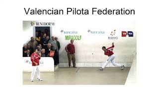 Valencian Pilota Federation [upl. by Abbie]