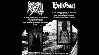 Oppressive Descent  HellGoat  Death Knell of a Dying World Split 2021 [upl. by Nehemiah]