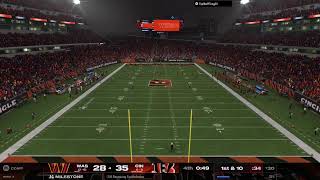 Year 1 Week 3 00  Cincinnati Bengals vs Washington Commanders  EZE Football League [upl. by Nomannic]