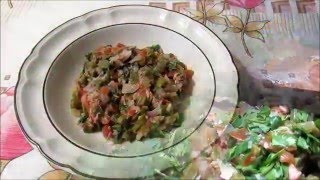 NOPALES A LA MEXICANA RECETA CASERA [upl. by Aicylla]