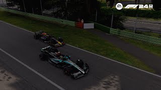 Race Highlights 2024 EMILIAROMAGNA Grand Prix F1 24 Driver Career Mode Part 7 maxverstappen [upl. by Lansing]