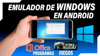 Emular Windows en Android con WINLATOR  Facil de instalar y configurar [upl. by Jit353]