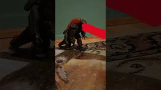 MechaGodzilla Vs Evolved Godzilla godzilla stopmotion [upl. by Prosperus]