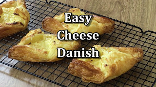 Easy Cheese Danish Pastries  Greitos bandelės su varške [upl. by Urbana]