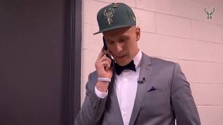 Bucks AllAccess Draft Night 2018  Donte DiVincenzo [upl. by Sigismondo231]