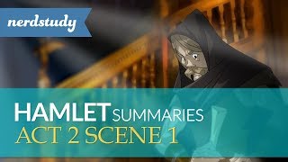 Hamlet Summary Act 2 Scene 1  Nerdstudy [upl. by Atikam164]