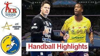 OTB Bank Pick Szeged Vs Industria Kielce Handball Highlights EHF Champions League 2024 [upl. by Ahsets16]