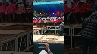 Pokot nation grand entrance on stage during cultural exhibition day at Bukura college [upl. by Howarth880]